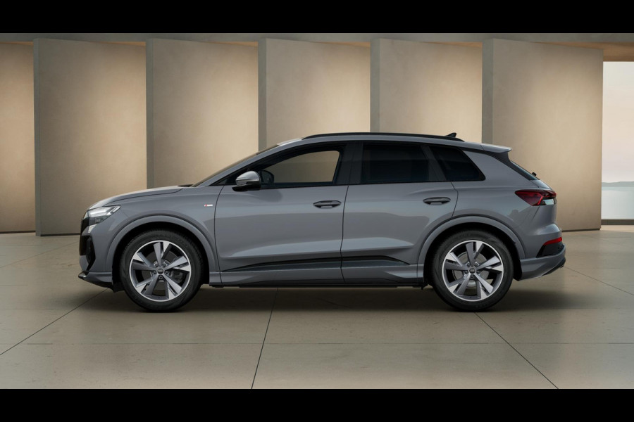 Audi Q4 e-tron 45 quattro S Edition 82 kWh achteruitrijcamera, comfortpakket plus, privacy glass, optiekpakket zwart plus