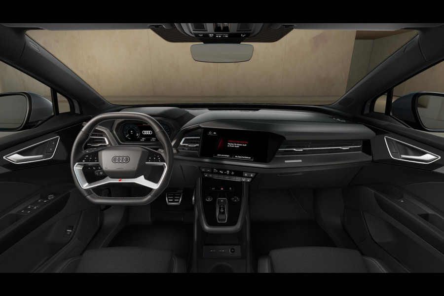 Audi Q4 e-tron 45 quattro S Edition 82 kWh achteruitrijcamera, comfortpakket plus, privacy glass, optiekpakket zwart plus