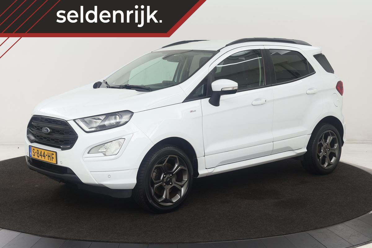 Ford EcoSport 1.0 EcoBoost ST-Line Black | Stoel & stuurverwarming | Camera | Carplay | Half leder | Climate control | Cruise control Ford EcoSport 1.0 EcoBoost ST-Line Black | Stoel & stuurverwarming | Camera | Carplay | Half leder | Climate control | Cruise control