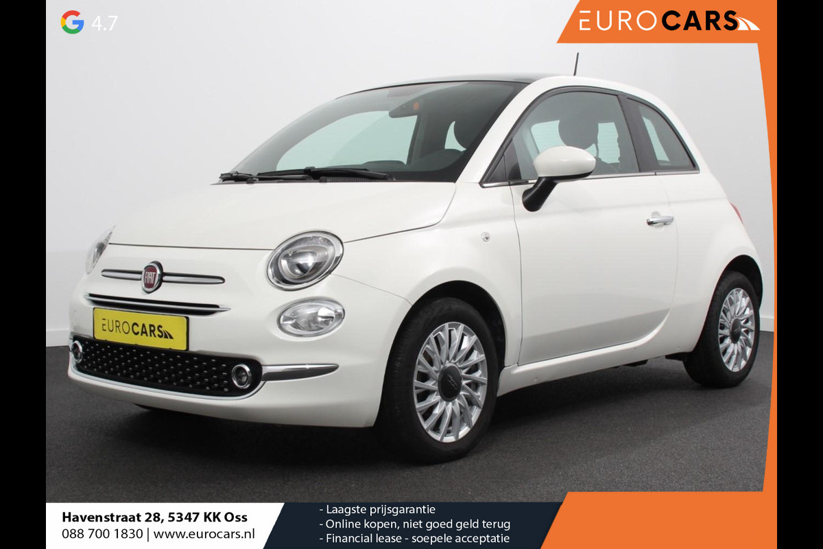 Fiat 500 1.0 Hybrid Dolcevita Panorama dak Control Parkeer Sensoren Lichtmetalen Velgen Cruise Control Fiat 500 1.0 Hybrid Dolcevita Panorama dak Control Parkeer Sensoren Lichtmetalen Velgen Cruise Control