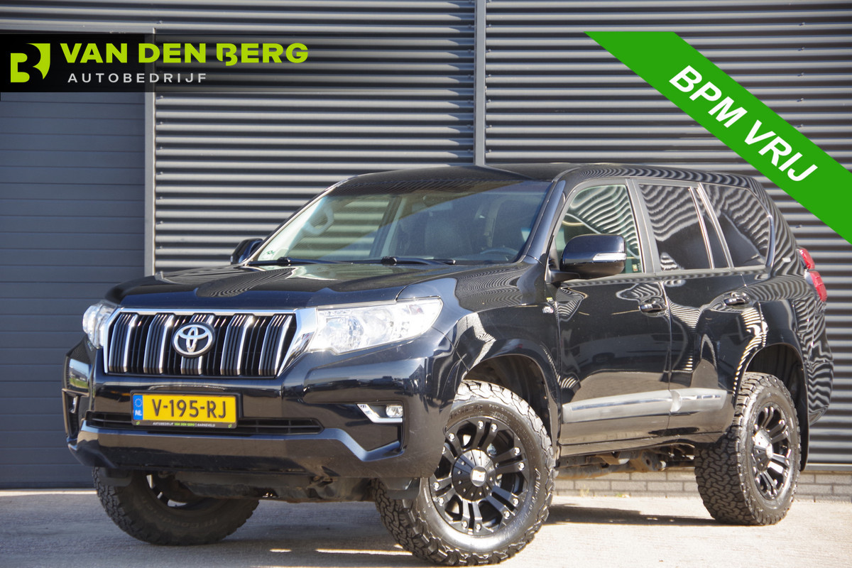 Toyota Land Cruiser 2.8 D-4D-F 177PK AUT. LED, 3.5T TREKHAAK, CAMERA, NAVI, CRUISE, CLIMA, STOELVERWARMING, ELEKTR. FOTO'S Toyota Land Cruiser 2.8 D-4D-F 177PK AUT. LED, 3.5T TREKHAAK, CAMERA, NAVI, CRUISE, CLIMA, STOELVERWARMING, ELEKTR. FOTO'S