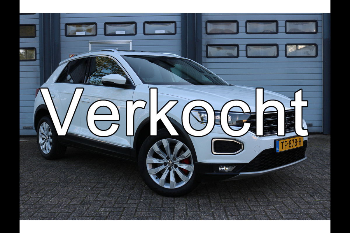 Volkswagen T-Roc 1.5 TSI Sport Xenon Panodak Navi Virtual cockpit T-haak Bj:2018 Volkswagen T-Roc 1.5 TSI Sport Xenon Panodak Navi Virtual cockpit T-haak Bj:2018