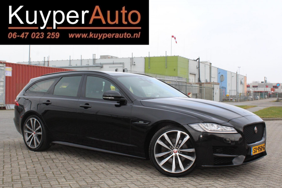 Jaguar XF Sportbrake 2.0d Portfolio automaat 180 PK leder camera pano dealer onderhouden