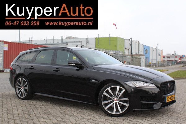 Jaguar XF Sportbrake 2.0d Portfolio automaat 180 PK leder camera pano dealer onderhouden