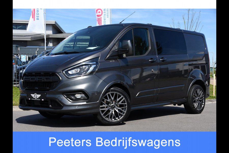 Ford Transit Custom 320 2.0 TDCI L1H1 Sport DC Adaptieve Cruise, Camera, Carplay, 185PK, Leder, Automaat, Dodehoek, UNIEK!