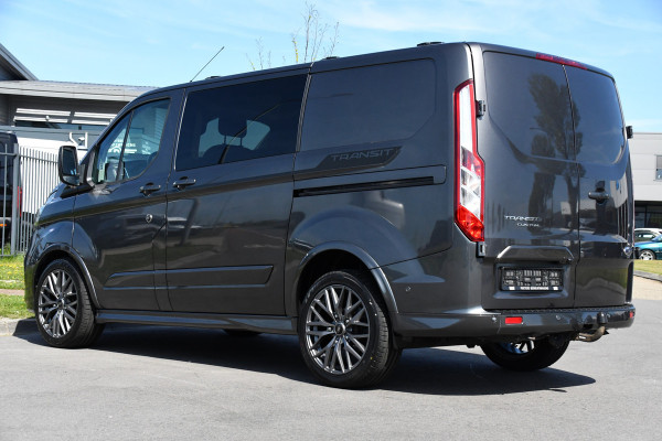 Ford Transit Custom 320 2.0 TDCI L1H1 Sport DC Adaptieve Cruise, Camera, Carplay, 185PK, Leder, Automaat, Dodehoek, UNIEK!