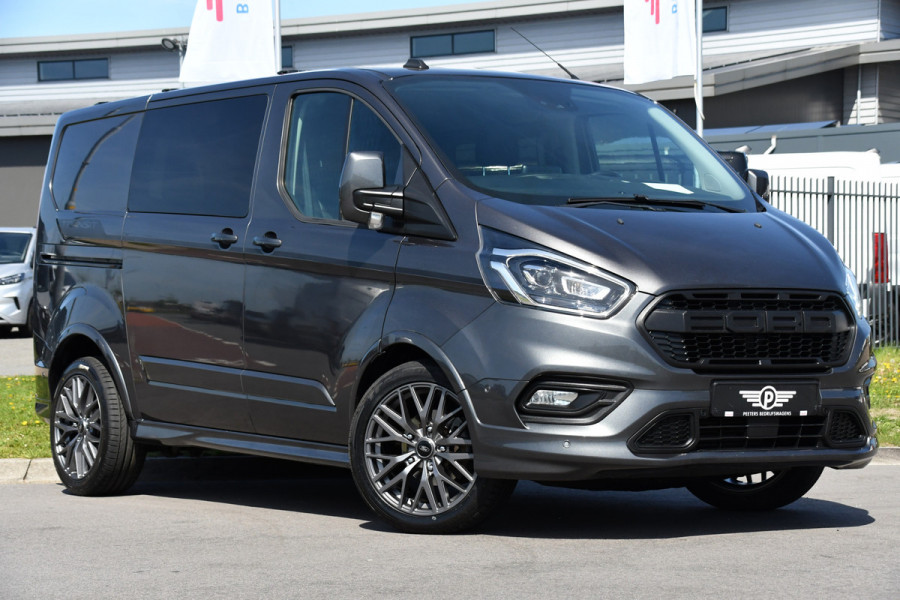 Ford Transit Custom 320 2.0 TDCI L1H1 Sport DC Adaptieve Cruise, Camera, Carplay, 185PK, Leder, Automaat, Dodehoek, UNIEK!