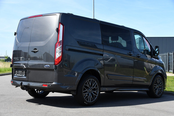 Ford Transit Custom 320 2.0 TDCI L1H1 Sport DC Adaptieve Cruise, Camera, Carplay, 185PK, Leder, Automaat, Dodehoek, UNIEK!