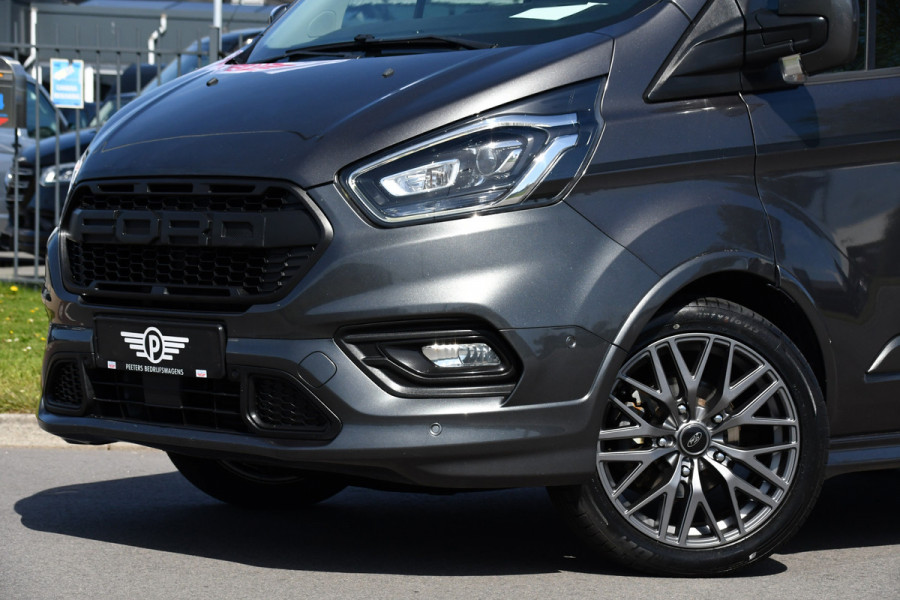 Ford Transit Custom 320 2.0 TDCI L1H1 Sport DC Adaptieve Cruise, Camera, Carplay, 185PK, Leder, Automaat, Dodehoek, UNIEK!
