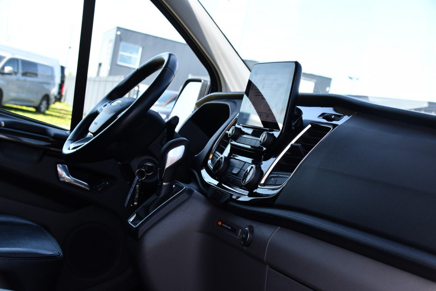Ford Transit Custom 320 2.0 TDCI L1H1 Sport DC Adaptieve Cruise, Camera, Carplay, 185PK, Leder, Automaat, Dodehoek, UNIEK!