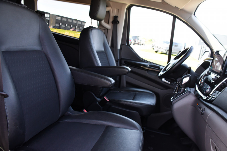 Ford Transit Custom 320 2.0 TDCI L1H1 Sport DC Adaptieve Cruise, Camera, Carplay, 185PK, Leder, Automaat, Dodehoek, UNIEK!