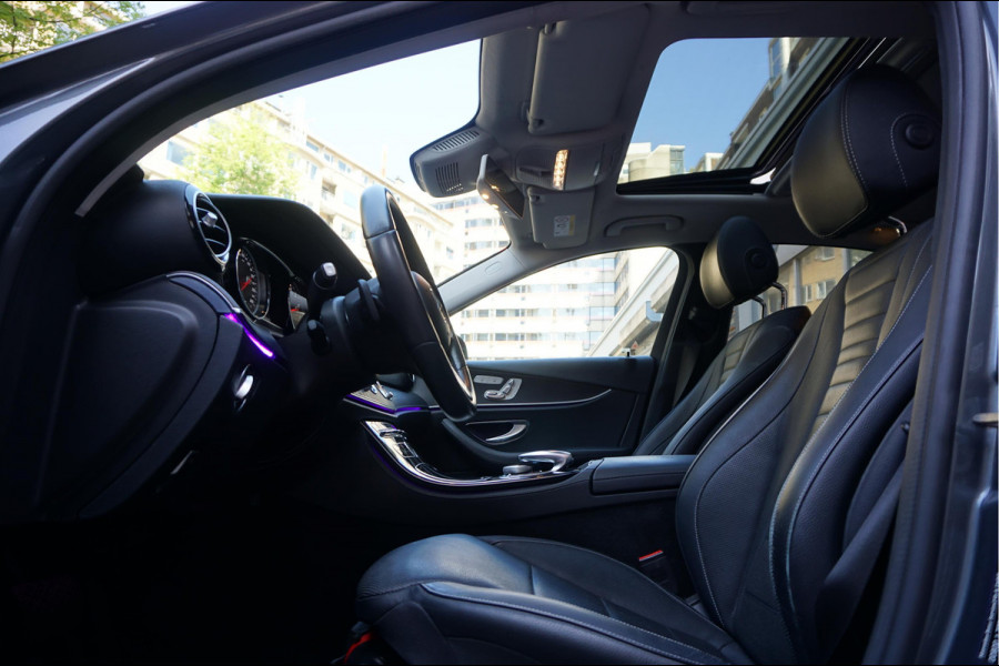 Mercedes-Benz E-Klasse 350 Premium Plus Exclusive Night | Sfeerverlichting | 360 | Stoelen met MEMORY/ VERWAMING/ KOELING | Geperforeerd leer | Panoramadak