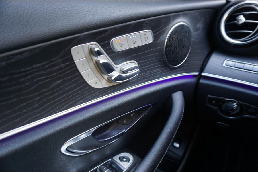 Mercedes-Benz E-Klasse 350 Premium Plus Exclusive Night | Sfeerverlichting | 360 | Stoelen met MEMORY/ VERWAMING/ KOELING | Geperforeerd leer | Panoramadak