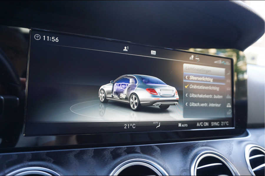 Mercedes-Benz E-Klasse 350 Premium Plus Exclusive Night | Sfeerverlichting | 360 | Stoelen met MEMORY/ VERWAMING/ KOELING | Geperforeerd leer | Panoramadak