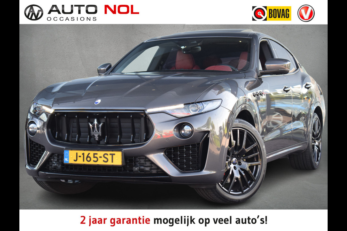 Maserati Levante 3.0 V6 S AWD GranLusso | Pano | H/K | Apple CarPlay | Luchtvering