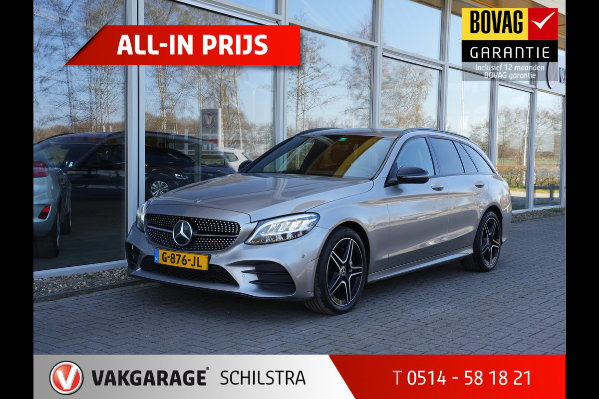 Mercedes-Benz C-Klasse Estate 160 Business Solution AMG Night Automaat | Navigatie | LED | Camera Mercedes-Benz C-Klasse Estate 160 Business Solution AMG Night Automaat | Navigatie | LED | Camera