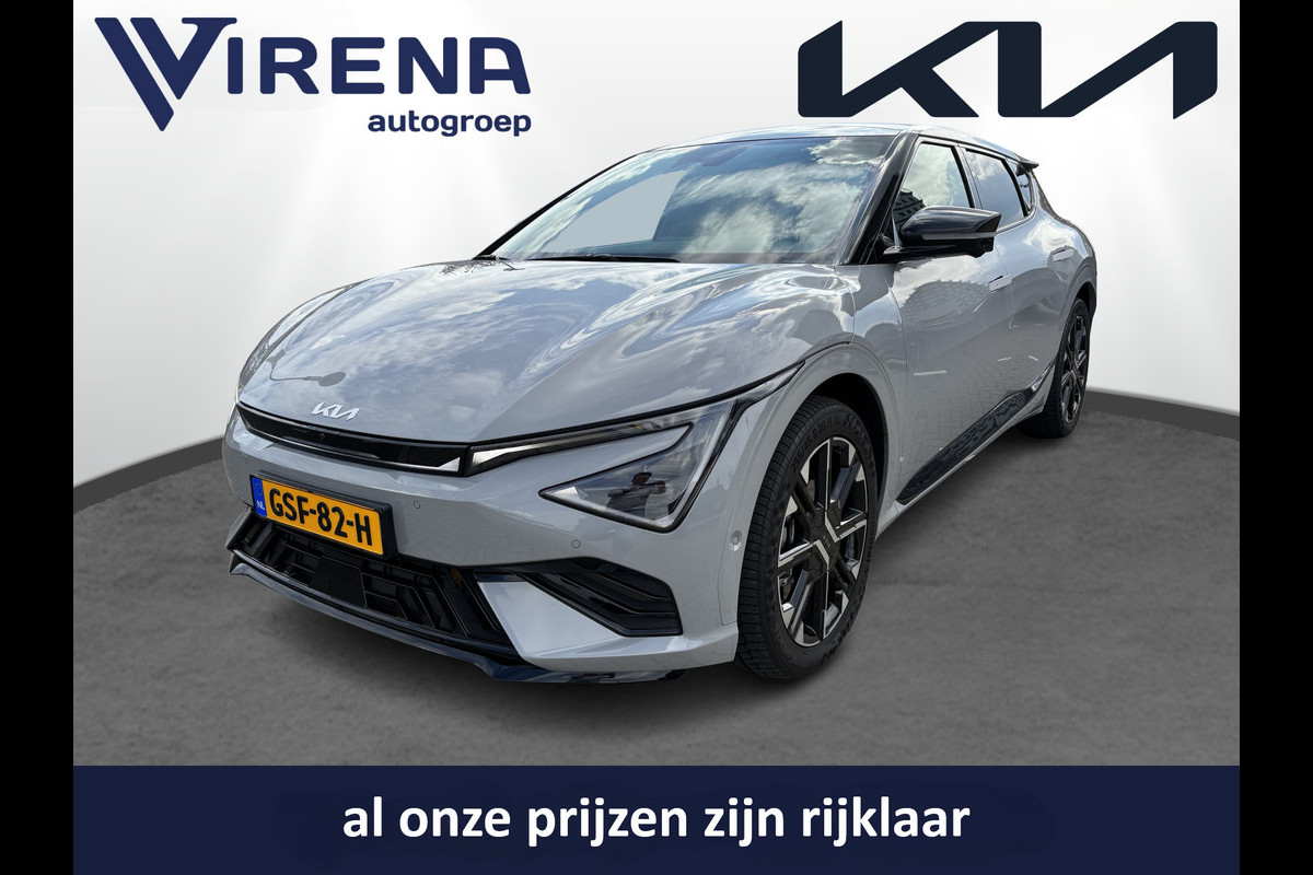 Kia Ev6 GT-Line 84 kWh Rijdende Demo - Apple Carplay/Android Auto - Adaptief Cruise Control - Dodehoekdetectie - Stoel -/stuurverwarming Fabrieksgarantie 09-2031 Kia Ev6 GT-Line 84 kWh Rijdende Demo - Apple Carplay/Android Auto - Adaptief Cruise Control - Dodehoekdetectie - Stoel -/stuurverwarming Fabrieksgarantie 09-2031