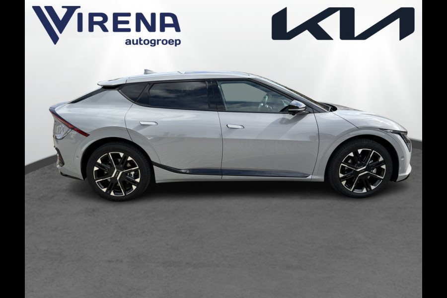 Kia Ev6 GT-Line 84 kWh Rijdende Demo - Apple Carplay/Android Auto - Adaptief Cruise Control - Dodehoekdetectie -  Stoel -/stuurverwarming Fabrieksgarantie 09-2031