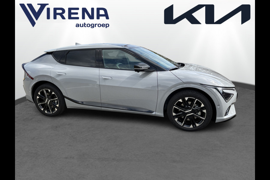 Kia Ev6 GT-Line 84 kWh Rijdende Demo - Apple Carplay/Android Auto - Adaptief Cruise Control - Dodehoekdetectie -  Stoel -/stuurverwarming Fabrieksgarantie 09-2031