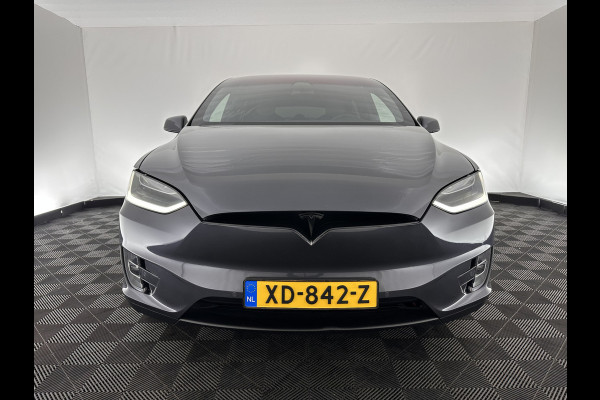 Tesla Model X 100D [ 3-Fase ] (INCL.BTW) *AUTO-PILOT | FULL-LEATHER | TOWBAR | NAVI-FULLMAP | FULL-LED | AIR-SUSPENSION | DIGI-COCKPIT | KEYLESS | CAMERA | DAB+ | COMFORT-SEATS | 20''ALU*