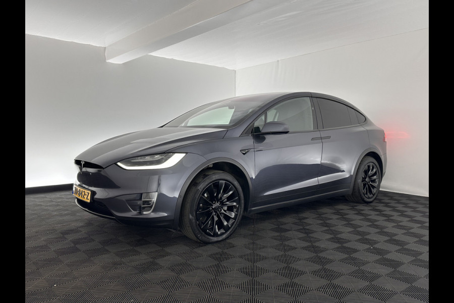 Tesla Model X 100D [ 3-Fase ] (INCL.BTW) *AUTO-PILOT | FULL-LEATHER | TOWBAR | NAVI-FULLMAP | FULL-LED | AIR-SUSPENSION | DIGI-COCKPIT | KEYLESS | CAMERA | DAB+ | COMFORT-SEATS | 20''ALU*