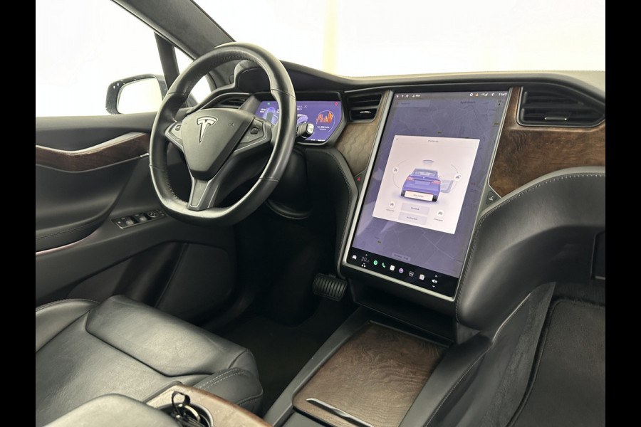 Tesla Model X 100D [ 3-Fase ] (INCL.BTW) *AUTO-PILOT | FULL-LEATHER | TOWBAR | NAVI-FULLMAP | FULL-LED | AIR-SUSPENSION | DIGI-COCKPIT | KEYLESS | CAMERA | DAB+ | COMFORT-SEATS | 20''ALU*