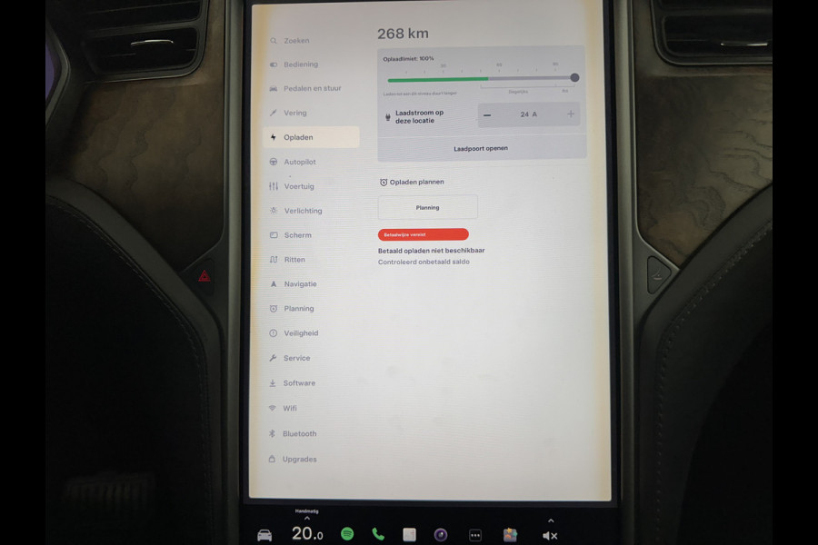 Tesla Model X 100D [ 3-Fase ] (INCL.BTW) *AUTO-PILOT | FULL-LEATHER | TOWBAR | NAVI-FULLMAP | FULL-LED | AIR-SUSPENSION | DIGI-COCKPIT | KEYLESS | CAMERA | DAB+ | COMFORT-SEATS | 20''ALU*