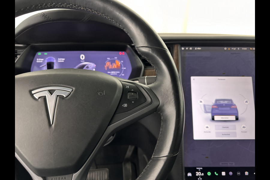 Tesla Model X 100D [ 3-Fase ] (INCL.BTW) *AUTO-PILOT | FULL-LEATHER | TOWBAR | NAVI-FULLMAP | FULL-LED | AIR-SUSPENSION | DIGI-COCKPIT | KEYLESS | CAMERA | DAB+ | COMFORT-SEATS | 20''ALU*