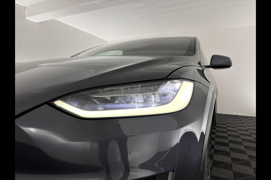 Tesla Model X 100D [ 3-Fase ] (INCL.BTW) *AUTO-PILOT | FULL-LEATHER | TOWBAR | NAVI-FULLMAP | FULL-LED | AIR-SUSPENSION | DIGI-COCKPIT | KEYLESS | CAMERA | DAB+ | COMFORT-SEATS | 20''ALU*