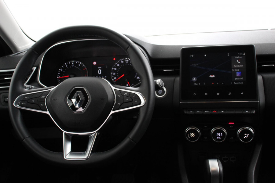 Renault Clio 1.0 TCe 100 pk Automaat Experience Navigatie Climate Control Led Cruise control Parkeer sensoren Lichtmetalen Velgen Extra Getint Glas DAB Parkeer Sensoren