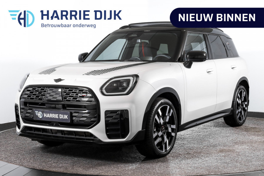 MINI Countryman 1.5 C 180 PK John Cooper Works Pakket L | S/K-Panodak | Dig. Cockpit | Adapt. Cruise | Stoel-+Stuurverw. | Harman/Kardon | 360 Camera | NAV + App. Connect | ECC | Elek. Klep | DAB | LM 20" 1963
