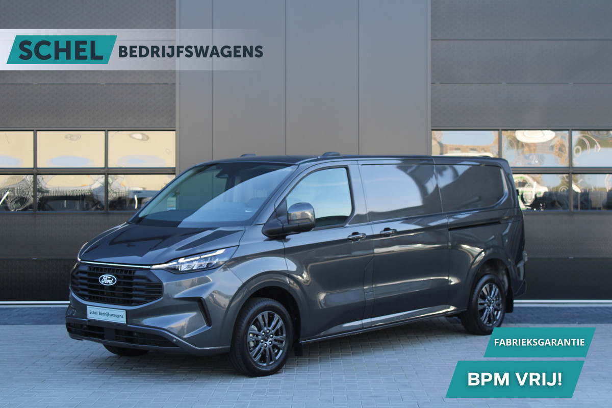 Ford Transit Custom 320 2.0 TDCI L2H1 Limited 170pk - 2x Schuifdeur - Adaptive Cruise - Verwarmd stuur - Blind spot - Navigatie - Camera - Draadloos Ford Transit Custom 320 2.0 TDCI L2H1 Limited 170pk - 2x Schuifdeur - Adaptive Cruise - Verwarmd stuur - Blind spot - Navigatie - Camera - Draadloos