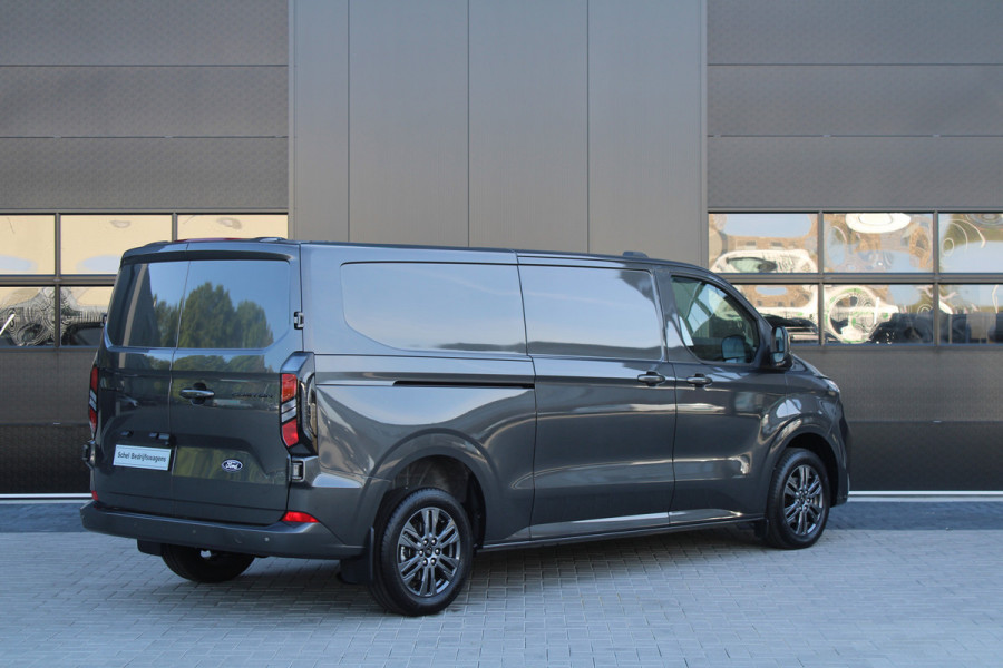 Ford Transit Custom 320 2.0 TDCI L2H1 Limited 170pk - 2x Schuifdeur - Adaptive Cruise - Verwarmd stuur - Blind spot - Navigatie - Camera - Draadloos