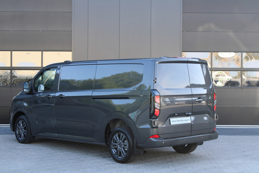 Ford Transit Custom 320 2.0 TDCI L2H1 Limited 170pk - 2x Schuifdeur - Adaptive Cruise - Verwarmd stuur - Blind spot - Navigatie - Camera - Draadloos