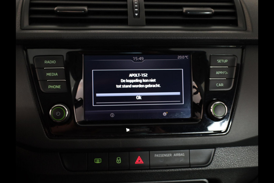 Škoda Fabia Combi 1.0 TSI Ambition 95 pk | Navigatie via App | Parkeersensoren achter | Cruise control | Airco | Apple Carplay/Android Auto |
