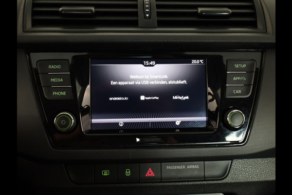 Škoda Fabia Combi 1.0 TSI Ambition 95 pk | Navigatie via App | Parkeersensoren achter | Cruise control | Airco | Apple Carplay/Android Auto |