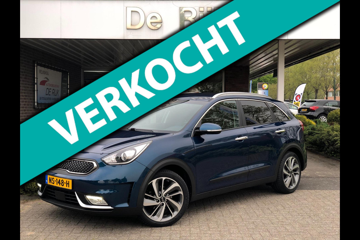 Kia Niro 1.6 GDi Hybrid ExecutiveLine | Leder, Navi, Camera, Memory, ACC, Stoelverw.+Koeling, Stuurverw., DAB | NAP | Kia Niro 1.6 GDi Hybrid ExecutiveLine | Leder, Navi, Camera, Memory, ACC, Stoelverw.+Koeling, Stuurverw., DAB | NAP |