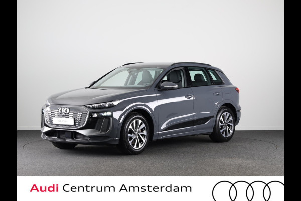 Audi Q6 Advanced edition e-tron perf 225kW/306pk 100Kwh Ha Tech Plus pakket, sportstoelen met leder, bumpers in kleur carrosserie, omgevingscamera's