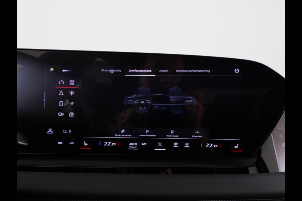 Audi Q6 Advanced edition e-tron perf 225kW/306pk 100Kwh Ha Tech Plus pakket, sportstoelen met leder, bumpers in kleur carrosserie, omgevingscamera's