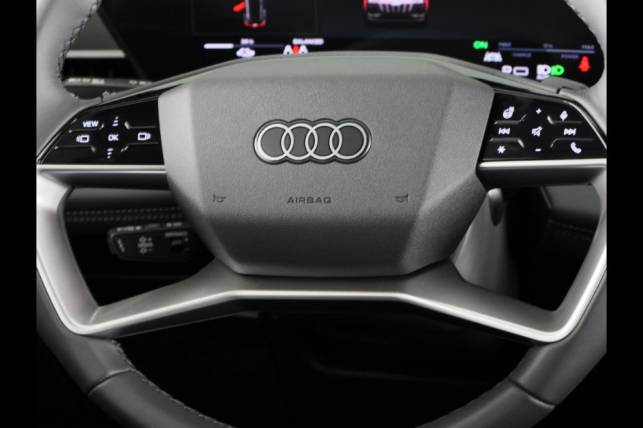 Audi Q6 Advanced edition e-tron perf 225kW/306pk 100Kwh Ha Tech Plus pakket, sportstoelen met leder, bumpers in kleur carrosserie, omgevingscamera's