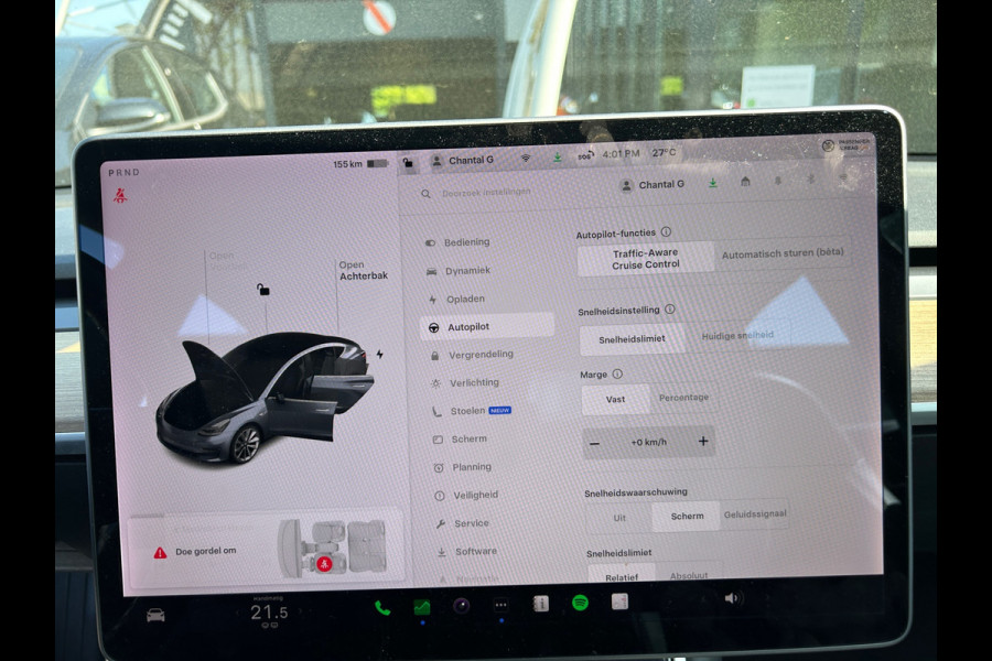 Tesla Model 3 Long Range AWD 75 kWh 84% SOH Trekhaak (910kg) 19 INCH