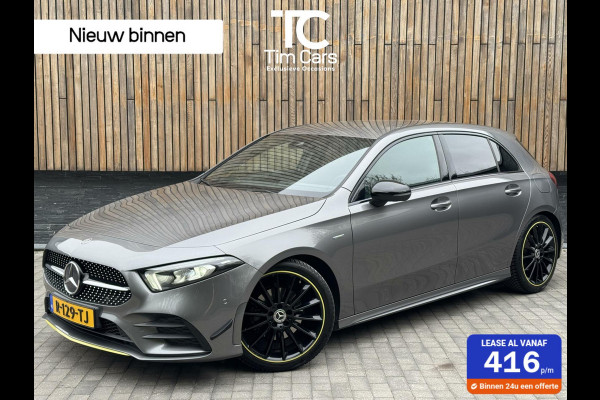Mercedes-Benz A-Klasse 200 AMG Edition 1 Automaat | Sfeerverlichting | Widescreen navigatiesysteem | Stoelverwarming | Parkeersensoren voor en achter |