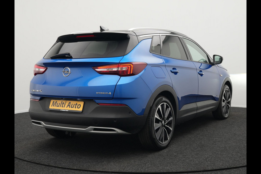 Opel Grandland X 1.6 Turbo Hybrid4 Ultimate Plug In Hybrid 300pk PHEV | Lederen Sportstoelen Memory & Ventilatie | L.M. 19" | Trekhaak Afneembaar | Navigatie | Apple Carplay | 360 Camera | DAB | Climate Control |
