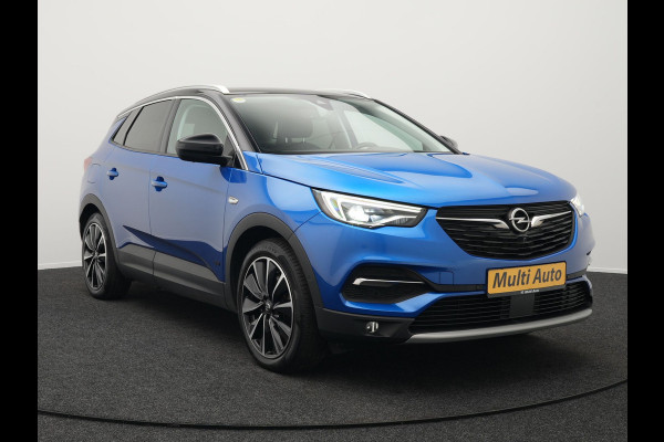 Opel Grandland X 1.6 Turbo Hybrid4 Ultimate Plug In Hybrid 300pk PHEV | Lederen Sportstoelen Memory & Ventilatie | L.M. 19" | Trekhaak Afneembaar | Navigatie | Apple Carplay | 360 Camera | DAB | Climate Control |