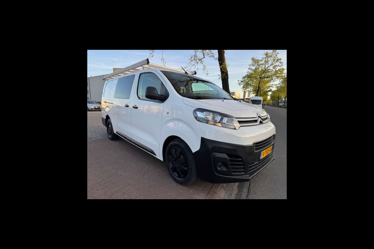Citroën Jumpy 2.0 BlueHDI 120 Club XL Dubbel Cabine Lange Uitvoering Airco,Cruisecontrol,Navigatie Euro6 Citroën Jumpy 2.0 BlueHDI 120 Club XL Dubbel Cabine Lange Uitvoering Airco,Cruisecontrol,Navigatie Euro6