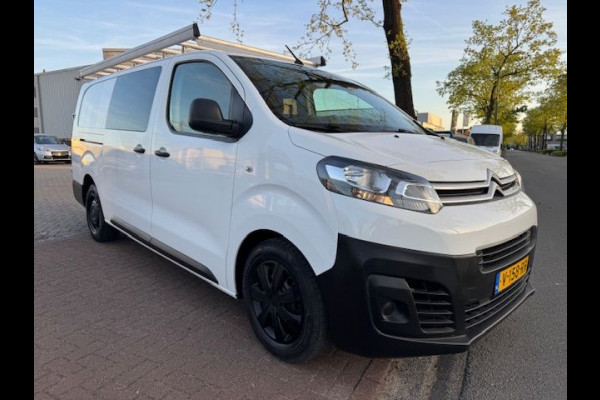 Citroën Jumpy 2.0 BlueHDI 120 Club XL Dubbel Cabine Lange Uitvoering Airco,Cruisecontrol,Navigatie Euro6