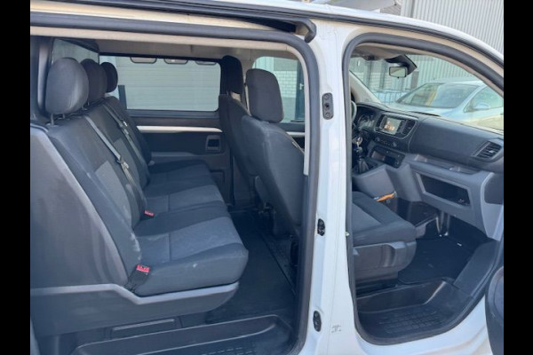 Citroën Jumpy 2.0 BlueHDI 120 Club XL Dubbel Cabine Lange Uitvoering Airco,Cruisecontrol,Navigatie Euro6