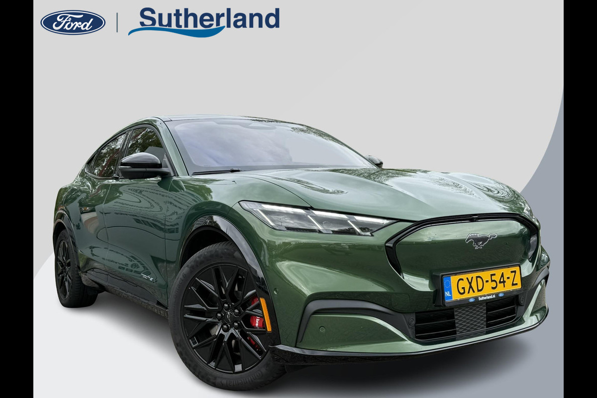 Ford Mustang Mach-E Extended Premium RWD 98 kWh B&O Audio | Panorama dak | Afneembare Trekhaak | Zwarte Velgen Ford Mustang Mach-E Extended Premium RWD 98 kWh B&O Audio | Panorama dak | Afneembare Trekhaak | Zwarte Velgen