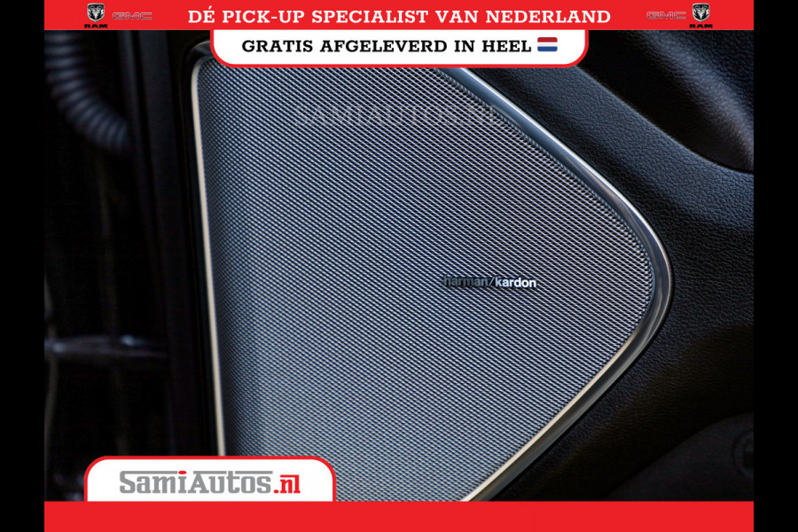 Dodge Ram NIGHT PREMIUM 2025 | BOM VOL + 14.4 INCH SCHERM | LUCHTVERING | HUD | HURRICANE 420PK 636 Nm | PRIJS MET LPG EN COVER EN GARANTI DUBBELE CABINE | PICK UP | 5 PERSOONS | DC | GRIJSKENTEKEN | VOORRAAD NR 2287 - 3384