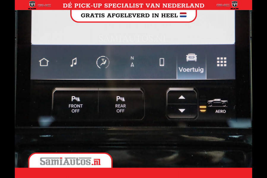 Dodge Ram NIGHT PREMIUM 2025 | BOM VOL + 14.4 INCH SCHERM | LUCHTVERING | HUD | HURRICANE 420PK 636 Nm | PRIJS MET LPG EN COVER EN GARANTI DUBBELE CABINE | PICK UP | 5 PERSOONS | DC | GRIJSKENTEKEN | VOORRAAD NR 2287 - 3384